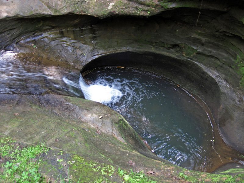 Photo of Devil's Bath Tub at Old Man's Cave