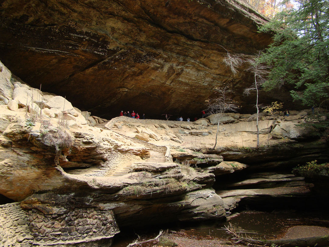Photo of Old Man’s Cave.