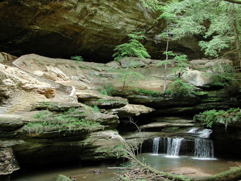 Photo of Old Man’s Cave.